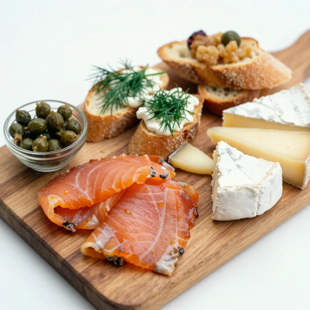 Film photography charcuterie board